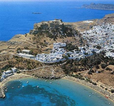 Next To Haraki Beach , Taverns Bars & 10 To Lindos Exterior foto